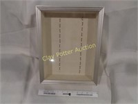 Wood & Glass Shadow Box Display Case 2