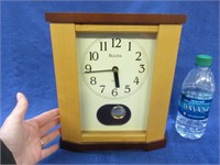 modern bulova quartz clock