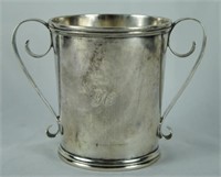 Gregg Hayden & Co. Coin Silver Cup w/ Handles