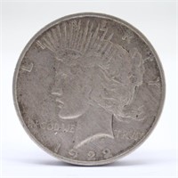 1922-S  Peace Silver Dollar