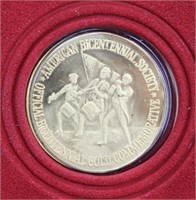 Commemorative 20 Grains Solid Gold Medal
