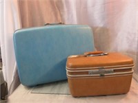 Hard Shell Suitcase & Cosmetic Case
