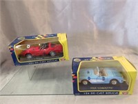 2 Die Cast Corvette Models -1959 & 1979