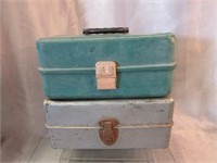 2 Vintage Tackle Boxes w/Contents