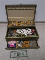 Jewelry Box Loaded w/ Jewelry