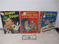 3 Nice 10 Cent Comics - Howdy Doody, Disney's