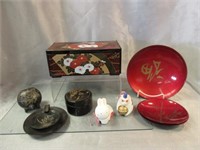 Assorted Asian Decor Items