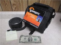 Lowepro Photo/Video Bag w/ Tags & Leather