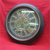 1X, 22" DECORATIVE WALL CLOCK