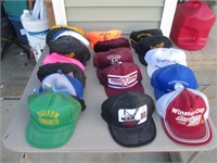 Lot of Vintage Trucker Hats - Many w/ Local
