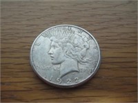 1922-S Peace Silver Dollar