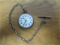 Trans Pacific 21 Jewels Pocket Watch - Untested
