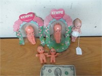 Vintage Kewpie Doll Lot - 2 w/ Partial Packaging