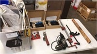 Elec. drill  & misc. tools