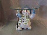 Snowman Cake/Cookie Plate