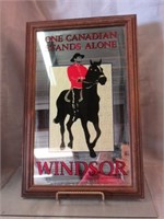 Windsor Canadian Whiskey Advertizing Mirror