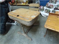 Vintage Childs School Desk