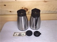 Thermos Coffee Serving Pots, Glass Lined (2)
