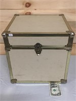 White Wooden Storage Box