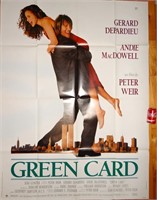 Affiche originale GREEN CARD - Gérard Depardieu