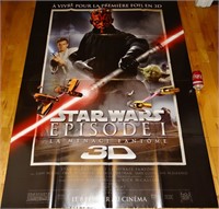 Affiche originale STAR WARS - ÉPISODE 1 - 3D