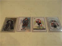 4 Cartes N\MINT Shea Theodore Rookie jersey relics