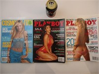 3 magazines Playboy