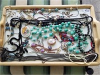 Tray Lot of Jewelry