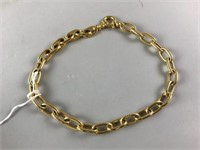 14k Yellow Gold Chain Link Necklace