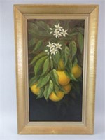 Oil on Canvas of Oranges