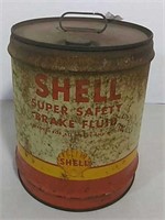 Shell super safety brake fluid can