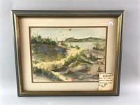 Watercolor signed G. Carfano
