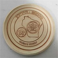 Bicentennial Clay plate