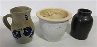 Three Misc. Pottery Pieces