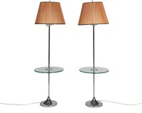 Laurel Style Pair Floor Lamps
