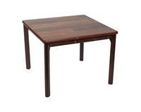 Danish Rosewood Side Table - Signed