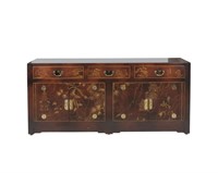 Chinese Modern Painted Credenza