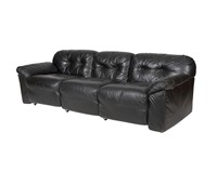 Geoffrey Harcourt for Artifort Leather Sofa