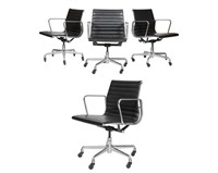 Eames EA 335 Chairs - Signed - Set of Four