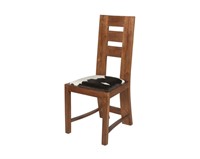 Mission Chair with Cowhide