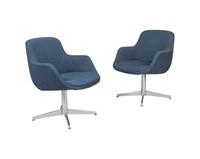 Steelcase Pair Swivel Chairs