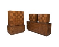 Five Piece Young Manufacturing Co. Bedroom Set