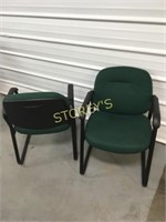 Pair of Offie Side Chairs