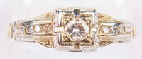 Jewelry 18kt White Gold Diamond Wedding Ring
