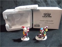 Department 56 " Candy Cane Elves "