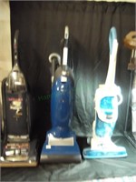 2 Vacuums and 1 Shampoo Units