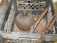 Toledo Torch smudge pot & 2 binders