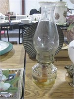 Vintage Oil lamp with Shade