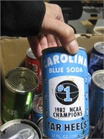 Commemorative Cola cans NC state, UNC & Duke