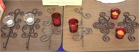 Decorative Iron Candle Holders